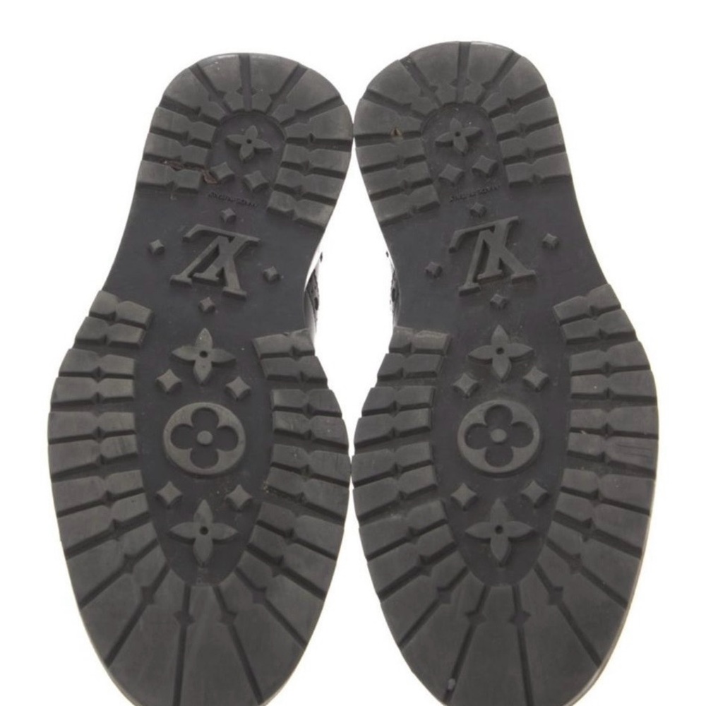 Louis Vuitton Black Leather Oxfords - Picture 5 of 6